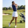 image:imageReal Essentials 3 Pack Womens 16 Curved Hem Golf Skort with Zip Pockets  Ladies Athletic Tennis Pickleball Workout SkirtsSet 5
