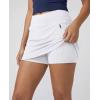 image:imageReal Essentials 3 Pack Womens 16 Curved Hem Golf Skort with Zip Pockets  Ladies Athletic Tennis Pickleball Workout SkirtsSet 5