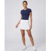 image:imageReal Essentials 3 Pack Womens 16 Curved Hem Golf Skort with Zip Pockets  Ladies Athletic Tennis Pickleball Workout SkirtsSet 5