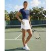image:imageReal Essentials 3 Pack Womens 16 Curved Hem Golf Skort with Zip Pockets  Ladies Athletic Tennis Pickleball Workout SkirtsSet 5