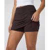 image:imageReal Essentials 3 Pack Womens 16 Curved Hem Golf Skort with Zip Pockets  Ladies Athletic Tennis Pickleball Workout SkirtsSet 6