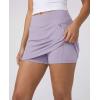 image:imageReal Essentials 3 Pack Womens 16 Curved Hem Golf Skort with Zip Pockets  Ladies Athletic Tennis Pickleball Workout SkirtsSet 7