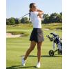 image:imageReal Essentials 3 Pack Womens 16 Curved Hem Golf Skort with Zip Pockets  Ladies Athletic Tennis Pickleball Workout SkirtsSet 8