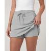 image:imageReal Essentials 3 Pack Womens 16 Tie Waistband Skort  Athletic Golf Tennis Pickleball Hiking Running Skorts with PocketsSet 3