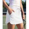 image:imageReal Essentials 3 Pack Womens 16 Tie Waistband Skort  Athletic Golf Tennis Pickleball Hiking Running Skorts with PocketsSet 5