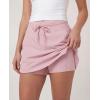 image:imageReal Essentials 3 Pack Womens 16 Tie Waistband Skort  Athletic Golf Tennis Pickleball Hiking Running Skorts with PocketsSet 8