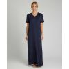 image:imageReal Essentials 3 Pack Womens Soft Maxi Long Nightshirt Short Sleeve Soft Nightgown Sleep Dress Available in Plus SizeSet 10