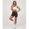 image:imageReal Essentials 4 Pack Womens 6 High Waisted Biker Shorts  Tummy Control Spandex Workout Gym Yoga Running Athletic ShortsSet 1