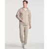 image:imageReal Essentials 3 Pack Mens Fleece Long Sleeve Full Zip Hoodie  Athletic Sweatshirt Jacket Available in Big amp TallSet 3