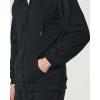 image:imageReal Essentials 3 Pack Mens Fleece Long Sleeve Full Zip Hoodie  Athletic Sweatshirt Jacket Available in Big amp TallSet 3