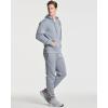 image:imageReal Essentials 3 Pack Mens Fleece Long Sleeve Full Zip Hoodie  Athletic Sweatshirt Jacket Available in Big amp TallSet 6