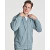 image:imageReal Essentials 3 Pack Mens Fleece Long Sleeve Full Zip Hoodie  Athletic Sweatshirt Jacket Available in Big amp TallSet 8