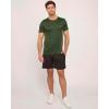 image:imageReal Essentials 5 Pack Mens DryFit Short Sleeve Crew Neck T Shirts Fitness Running Gym Workout Cool Exercise Athletic TeeSet 12