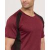 image:imageReal Essentials 5 Pack Mens DryFit Short Sleeve Crew Neck T Shirts Fitness Running Gym Workout Cool Exercise Athletic TeeSet 13