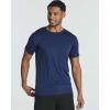 image:imageReal Essentials 5 Pack Mens DryFit Short Sleeve Crew Neck T Shirts Fitness Running Gym Workout Cool Exercise Athletic TeeSet 15