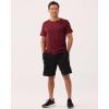 image:imageReal Essentials 5 Pack Mens DryFit Short Sleeve Crew Neck T Shirts Fitness Running Gym Workout Cool Exercise Athletic TeeSet 17