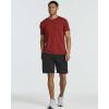 image:imageReal Essentials 5 Pack Mens DryFit Short Sleeve Crew Neck T Shirts Fitness Running Gym Workout Cool Exercise Athletic TeeSet 18