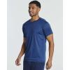 image:imageReal Essentials 5 Pack Mens DryFit Short Sleeve Crew Neck T Shirts Fitness Running Gym Workout Cool Exercise Athletic TeeSet 2