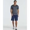 image:imageReal Essentials 5 Pack Mens DryFit Short Sleeve Crew Neck T Shirts Fitness Running Gym Workout Cool Exercise Athletic TeeSet 2