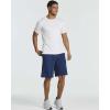 image:imageReal Essentials 5 Pack Mens DryFit Short Sleeve Crew Neck T Shirts Fitness Running Gym Workout Cool Exercise Athletic TeeSet 4