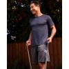image:imageReal Essentials 5 Pack Mens DryFit Short Sleeve Crew Neck T Shirts Fitness Running Gym Workout Cool Exercise Athletic TeeSet 7