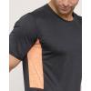 image:imageReal Essentials 5 Pack Mens DryFit Short Sleeve Crew Neck T Shirts Fitness Running Gym Workout Cool Exercise Athletic TeeSet 7