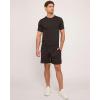 image:imageReal Essentials 5 Pack Mens DryFit Short Sleeve Crew Neck T Shirts Fitness Running Gym Workout Cool Exercise Athletic TeeSet 8