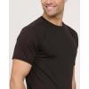 image:imageReal Essentials 5 Pack Mens DryFit Short Sleeve Crew Neck T Shirts Fitness Running Gym Workout Cool Exercise Athletic TeeSet 8