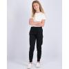 image:imageReal Essentials 3 Pack Girls Fleece Joggers Soft Active Performance Casual SweatpantsAges 514Set 8