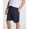 image:imageReal Essentials 3 Pack Mens 2 in 1 Mesh 7 Running Workout Gym Shorts with Compression Liner Available in Big amp TallSet 12