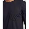 image:imageReal Essentials 4 Pack Mens DryFit Active Athletic Long Sleeve Pocket Crew TShirt Outdoors UPF 50 S5XLTSet 11