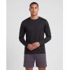 image:imageReal Essentials 4 Pack Mens DryFit Active Athletic Long Sleeve Pocket Crew TShirt Outdoors UPF 50 S5XLTSet 11