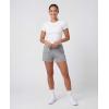 image:imageReal Essentials 4 Pack Womens Athletic DryFit Lounge Shorts with Zipper Pockets Available in Plus SizeSet 16