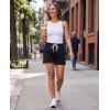 image:imageReal Essentials 3 Pack Womens Cotton French Terry Shorts Pockets  Casual Athletic Lounge Available in PlusSet 8