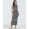 image:imageReal Essentials 3 Pack Womens Maxi Tank Dress  Sleeveless Casual Long Lounge Dress PlusSet 1