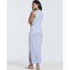 image:imageReal Essentials 3 Pack Womens Maxi Tank Dress  Sleeveless Casual Long Lounge Dress PlusSet 4