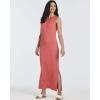 image:imageReal Essentials 3 Pack Womens Maxi Tank Dress  Sleeveless Casual Long Lounge Dress PlusSet 4