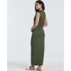 image:imageReal Essentials 3 Pack Womens Maxi Tank Dress  Sleeveless Casual Long Lounge Dress PlusSet 7