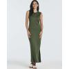 image:imageReal Essentials 3 Pack Womens Maxi Tank Dress  Sleeveless Casual Long Lounge Dress PlusSet 7