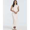 image:imageReal Essentials 3 Pack Womens Maxi Tank Dress  Sleeveless Casual Long Lounge Dress PlusSet 7