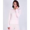 image:imageReal Essentials 4 Piece Womens Thermal Underwear Set  Thermal Underwear for Women Fleece Lined Top amp Bottom Long JohnsSet 4
