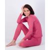 image:imageReal Essentials 4 Piece Womens Thermal Underwear Set  Thermal Underwear for Women Fleece Lined Top amp Bottom Long JohnsSet 5