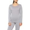 image:imageReal Essentials 4 Piece Womens Thermal Underwear Set  Thermal Underwear for Women Fleece Lined Top amp Bottom Long JohnsSet a