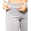 image:imageReal Essentials 4 Piece Womens Thermal Underwear Set  Thermal Underwear for Women Fleece Lined Top amp Bottom Long JohnsSet a