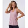 image:imageReal Essentials 5 Pack Womens Crossback Keyhole Open Back Workout Tank Top DryFit Sleeveless Yoga Gym Available in PlusSet 10