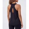 image:imageReal Essentials 5 Pack Womens Crossback Keyhole Open Back Workout Tank Top DryFit Sleeveless Yoga Gym Available in PlusSet 10