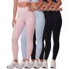 image:imageReal Essentials Ladies Essential LeggingSolid Black  Solid Black  Solid Ballad Blue  Solid Pale Lilac