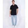 image:imageReal Essentials 3 Pack Mens Cotton Short Sleeve Polo  Collared Pique Golf Shirt Casual Performance Big amp Tall AvailableSet B