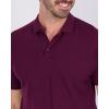 image:imageReal Essentials 3 Pack Mens Cotton Short Sleeve Polo  Collared Pique Golf Shirt Casual Performance Big amp Tall AvailableSet C