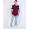 image:imageReal Essentials 3 Pack Mens Cotton Short Sleeve Polo  Collared Pique Golf Shirt Casual Performance Big amp Tall AvailableSet C